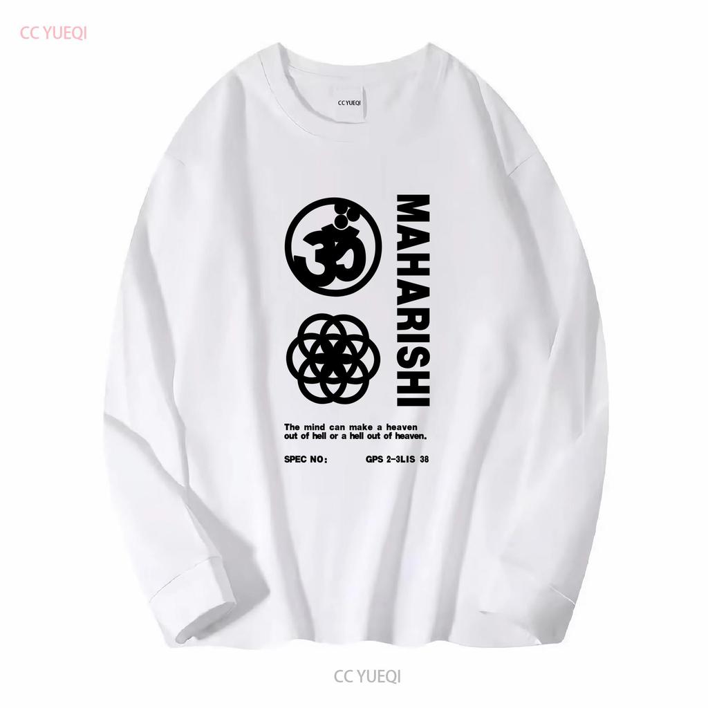 Мужская футболка с круглым вырезом Maharishi размера XL черного цвета с принтом, с длинным или коротким рукавом, винтажная, стильная, повседневная, эластичная, универсальная