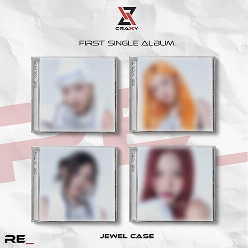 CRAXY 1-й сингл-альбом RE_ (Jewel Case Ver.)