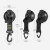 4pack Suction Cups with Hook Car Camping Tie Down Sucker Cup Outdoor Tarps Hook for Camping Gears and Outdoor Use