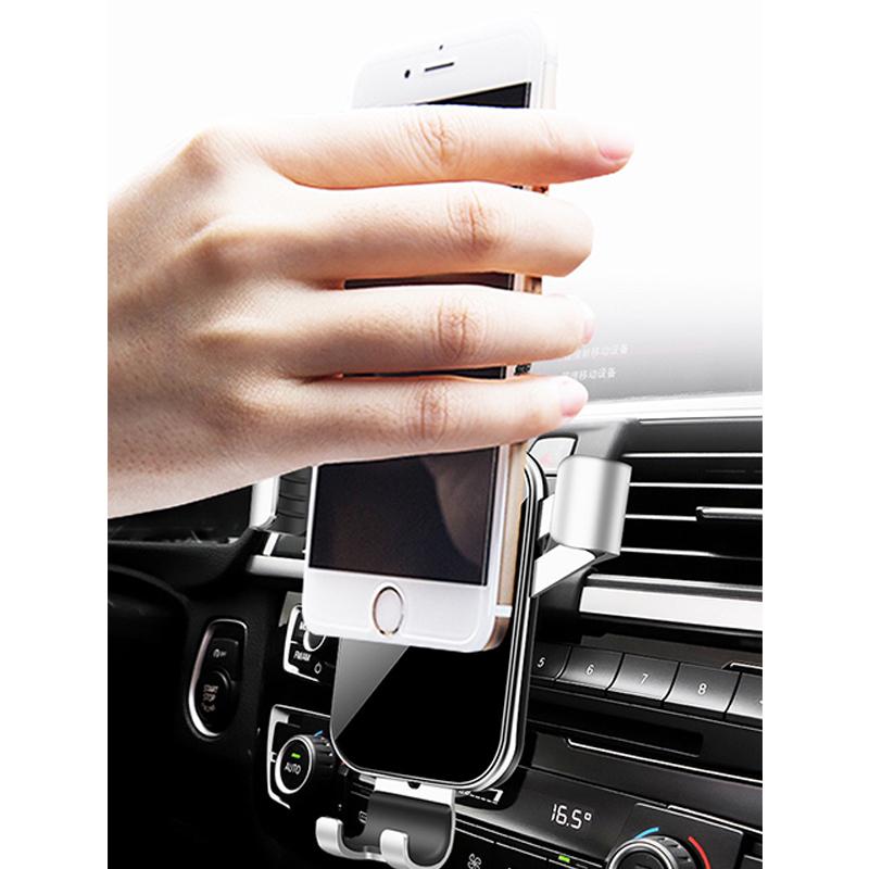 Gravity Car Phone Holder Car Air Vent Clip Mount Mobile Phone Holder For MAN TGX TGM TGA TGS TGE Accessories