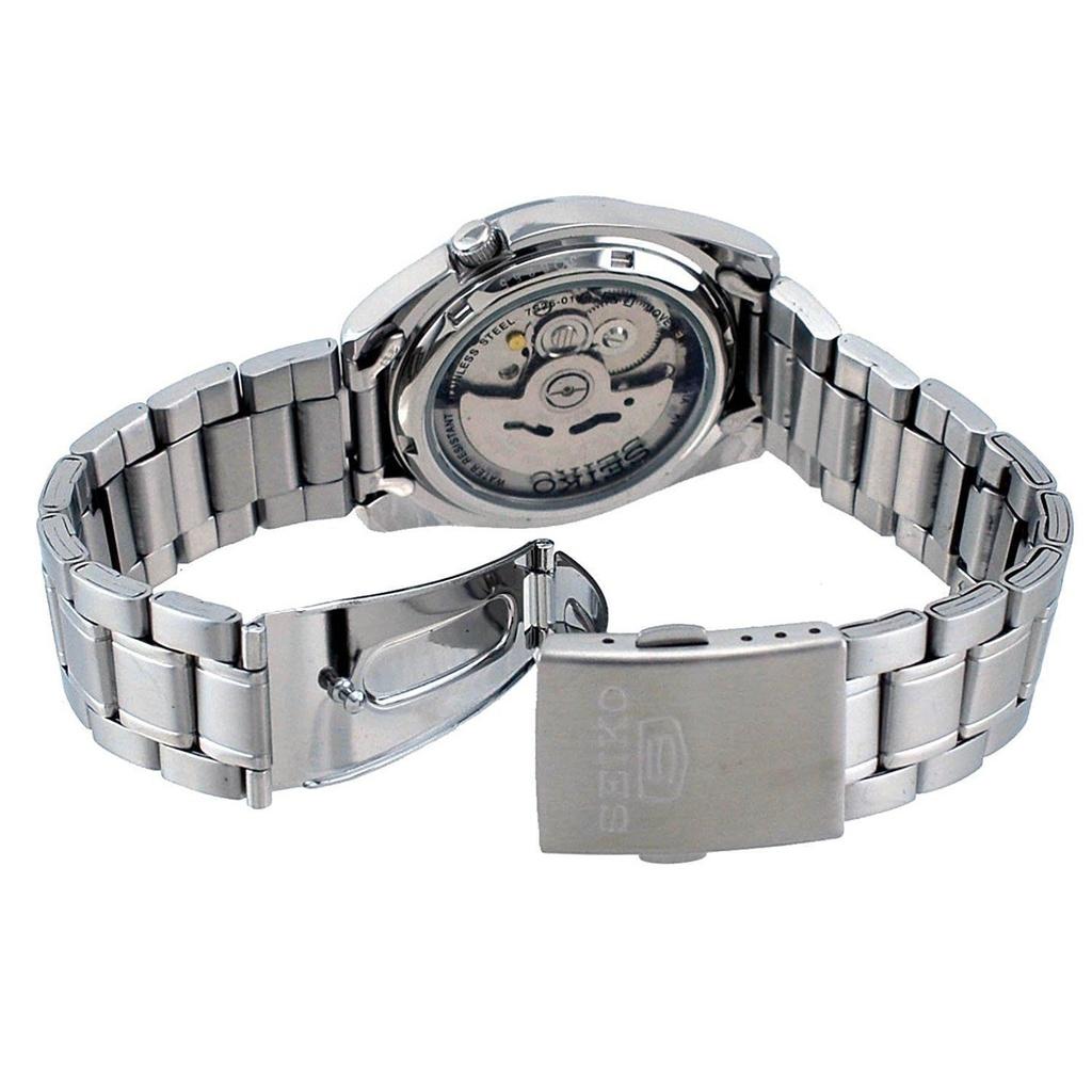 Seiko 5 автоматических 21 камней SNKL43K1 SNKL43K мужские часы