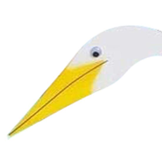 Фламинго Орнамент Устойчивый к атмосферным воздействиям Реалистичный Железный Вихрь Птица Статуя Фламинго Украшение Сада