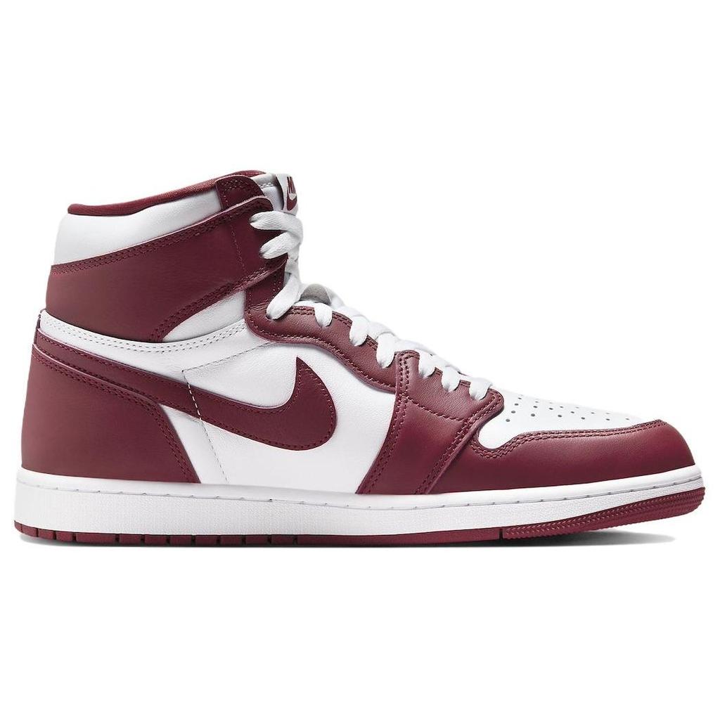 Кроссовки Air Jordan 1 Retro High OG Artisanal Red Unisex, белые, командно-красные DZ5485-160