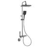 Термостатическая душевая система Набор душевого смесителя высокого давления с дождевой душевой лейкой и ручным душем