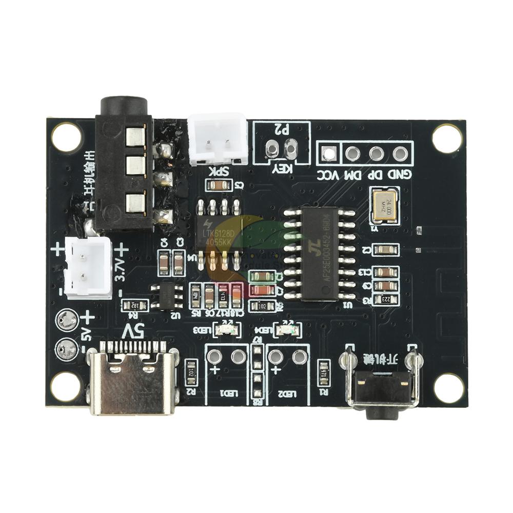 DC 5V 5W Bluetooth Amplifier Board Mono Mini Audio Module Type-C Connector for Car Navigation, Mini Audio System