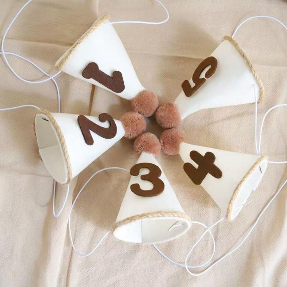 Мини Детская шляпа на день рождения Шляпы с цифрами Шляпа для украшения на день рождения 1 шт. Реквизит для фото для маленьких мальчиков девочек