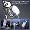 Металлическое кольцо-держатель Магнитное для чехла Magsafe Для IPhone 17Air 16E 15 14 13 12 ProMax Plus Матовое Ударопрочное Покрытие для Беспроводной Зарядки