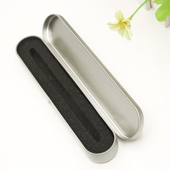 Пенал стильный прочный защитный ящик для канцелярских принадлежностей гладкий край долговечный металлический ящик для ручек для дома