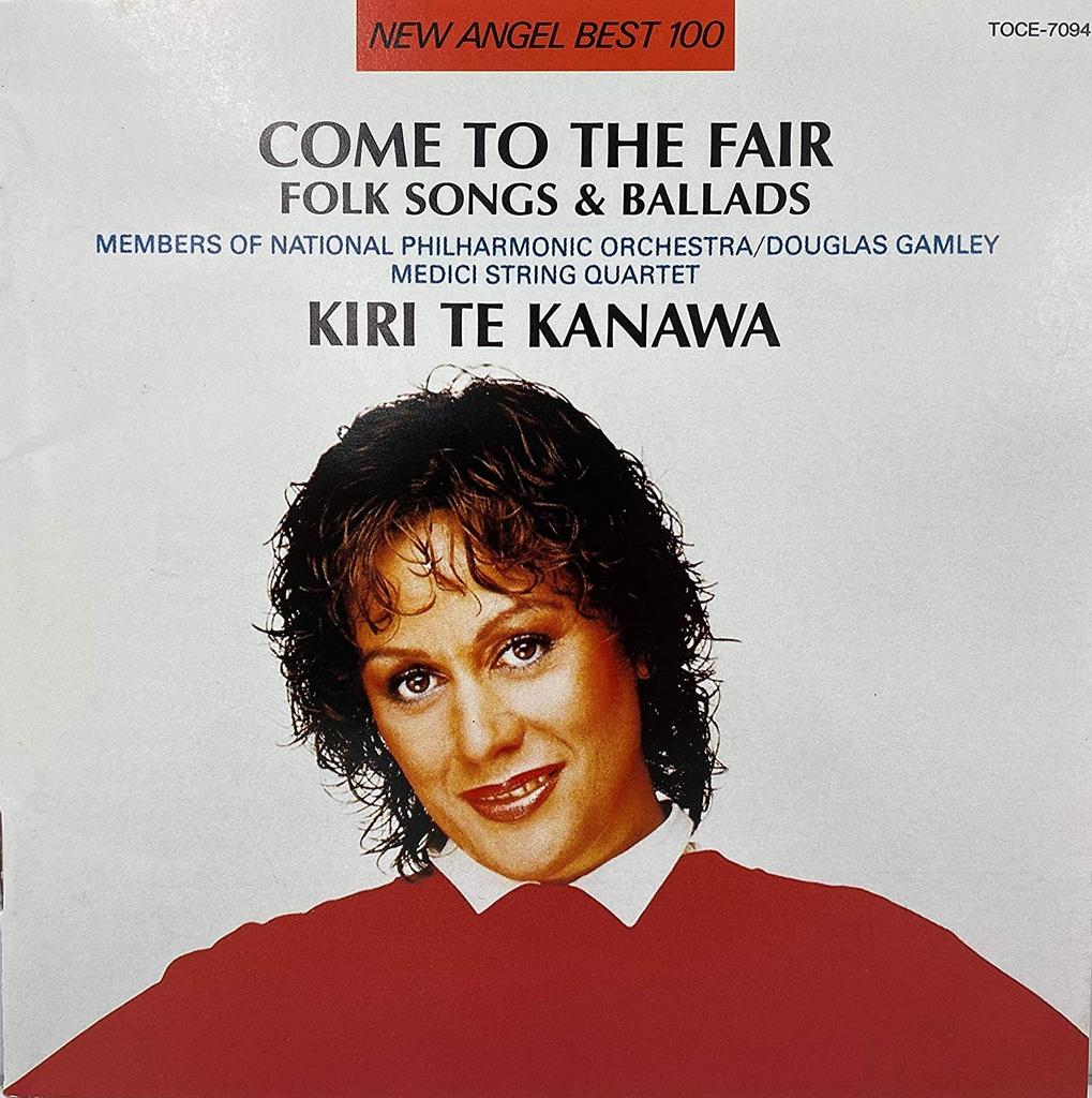 CD DOUGLAS GAMLEY - Kiri Te Kanawa / Singing English Fo TOCE7094 Japan World Music Used