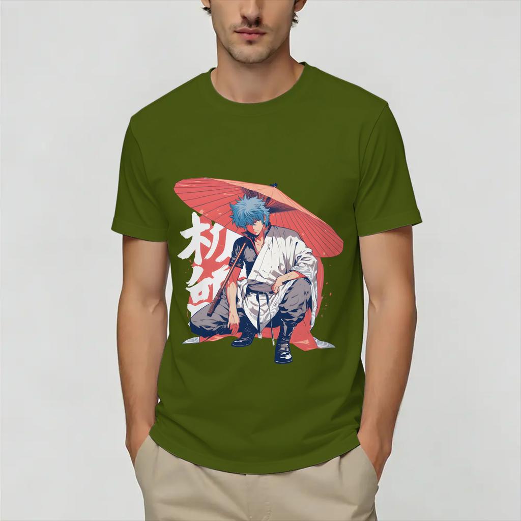 GGintamas T Shirt Summer 100 Cotton T Shirts For Unisex Hip Hop Casual Tee Shirt Short Sleeve Awesome Clothes
