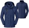 Outdoor Fleece Mountain 3in1 Mountain Climbing Mountain Cold Weather Navy L [Gopune] Women's Jacket, Lining, Parka, Windbreaker, Outerwear, Coat,