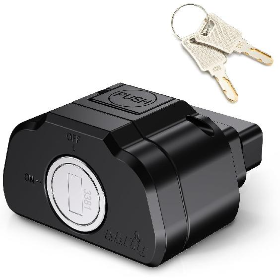 OBD Lock, Bbfly-K02 ODB Port Locking Tool, Car OBD2 Protector Device (K02)