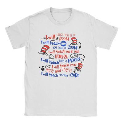 Cartoon Thing 1 Thing 2 Buddies Reading Day Tee Shirt for Unisex Women Graphic T Shirts 100 Cotton Clothing