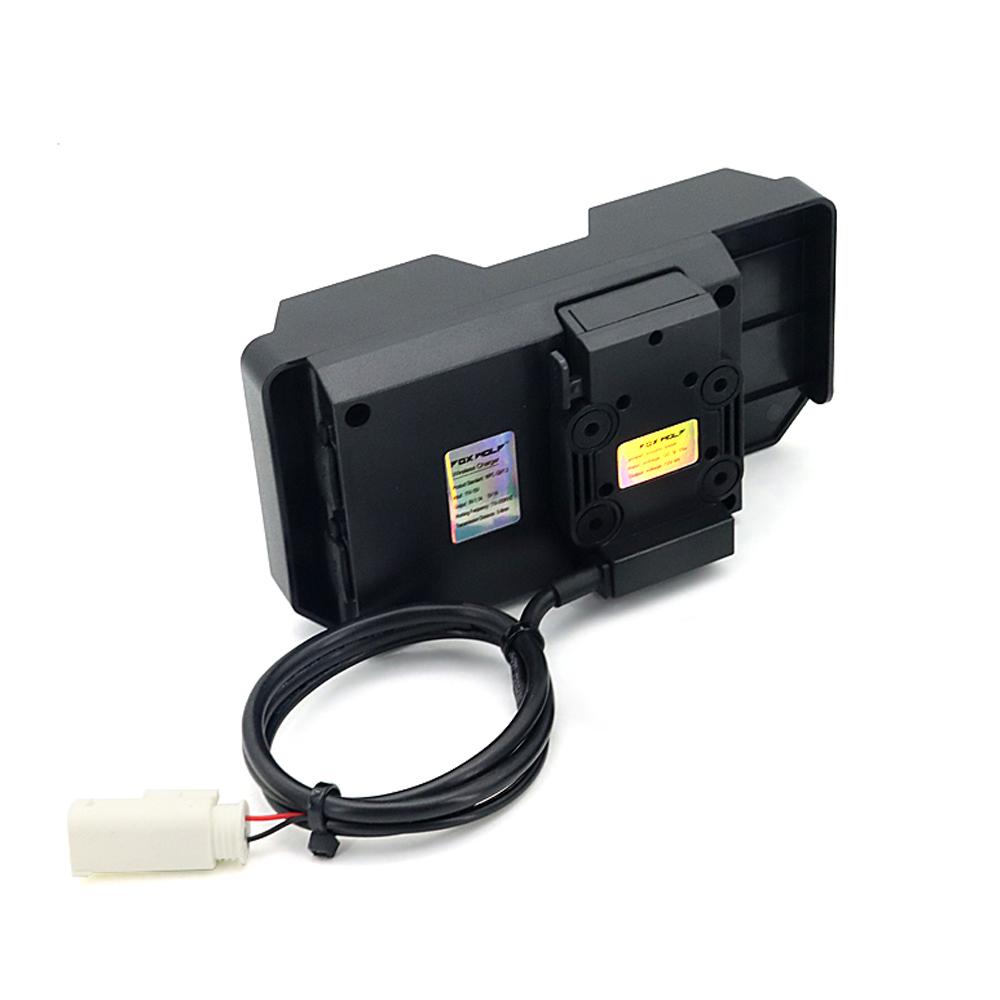 Мотоциклетный GPS Держатель для телефона USB и Беспроводная Зарядка Навигационный Кронштейн Основание Без Потерь Порт Для BMW R1200RT R1250RT R 1200 1250 RT