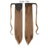Straight Synthetic Clip In Drawstring Ponytail Hairpieces for Women High Temperature Fiber