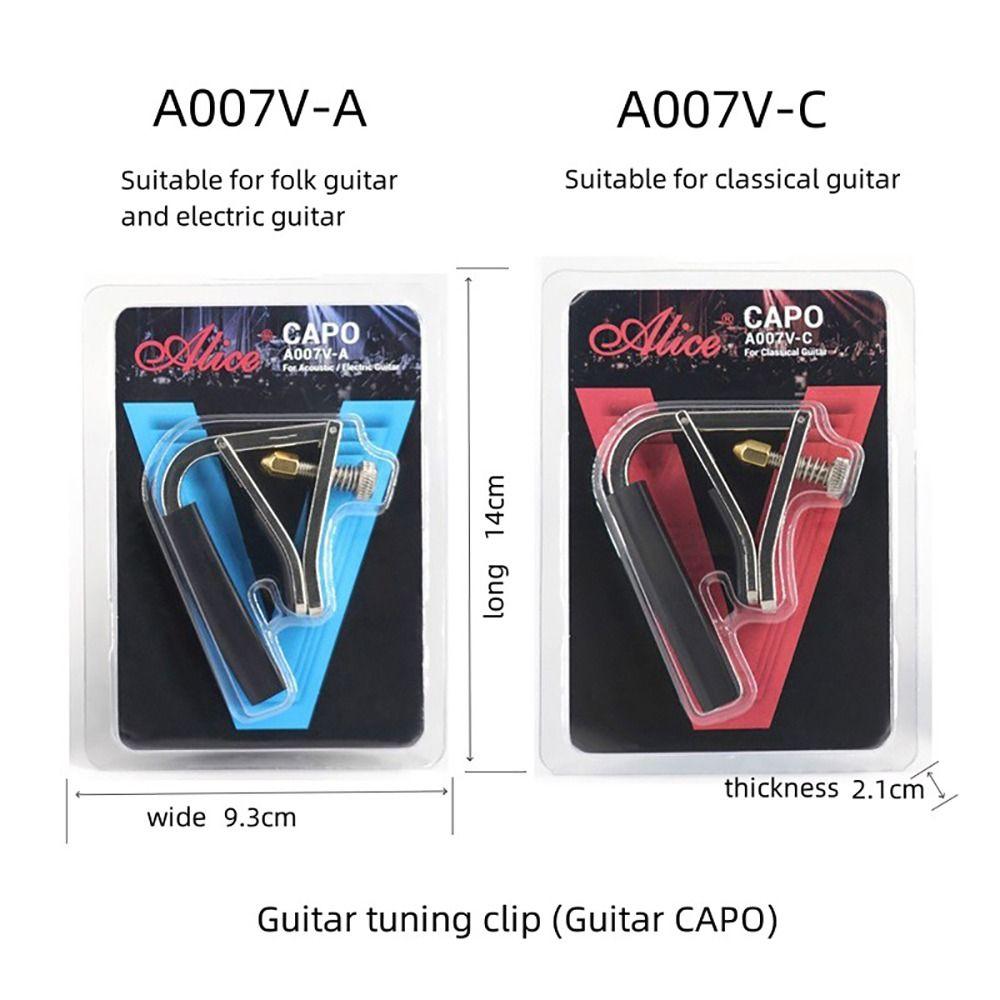 For Classical/Acoustic/Electric Guitar Guitar Capo Guitar Tuning Clip