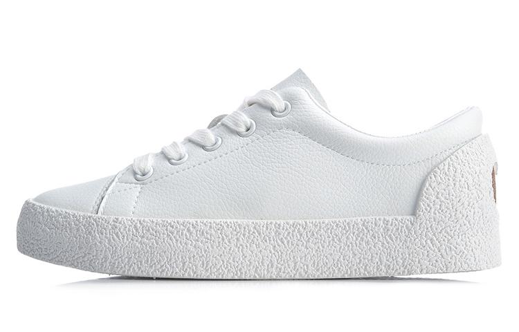 Li Ning Skateboard Shoes Women's Low Top White AGCQ136-2