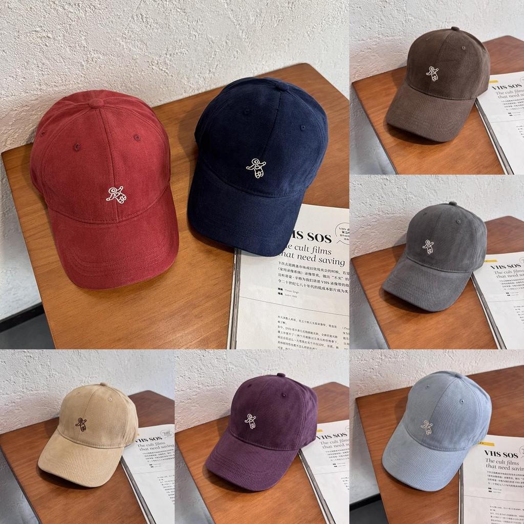 Хлопковая повседневная твиловая вышитая бейсболка, кепка для защиты от солнца с изогнутым козырьком