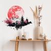 Древний стиль Креативный пейзаж Картина Луна Спальня Гостиная Крыльцо Домашнее украшение Украшение Наклейка на стену