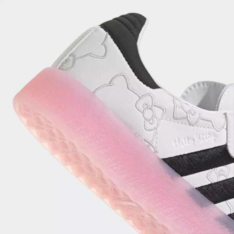 adidas Hello Kitty x Sambae Белый Черный Прозрачный Розовый W - IG4450