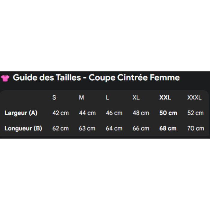 Tee shirt femme - Fashion - Rouge - Manches courtes - Col arrondi - Ajustée