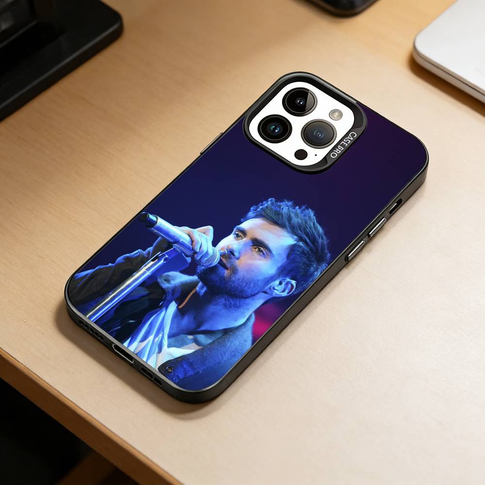 Чехол для телефона M-Maroon 5 для iPhone 17,16,15,14,13,12,11 Plus,Pro Max,XS, Цветной Серебристый Черный Чехол