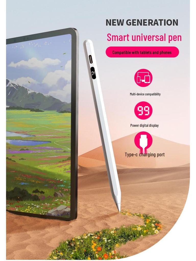 Емкостный стилус для сенсорных экранов iPad, OPPO, Xiaomi, VIVO и Huawei