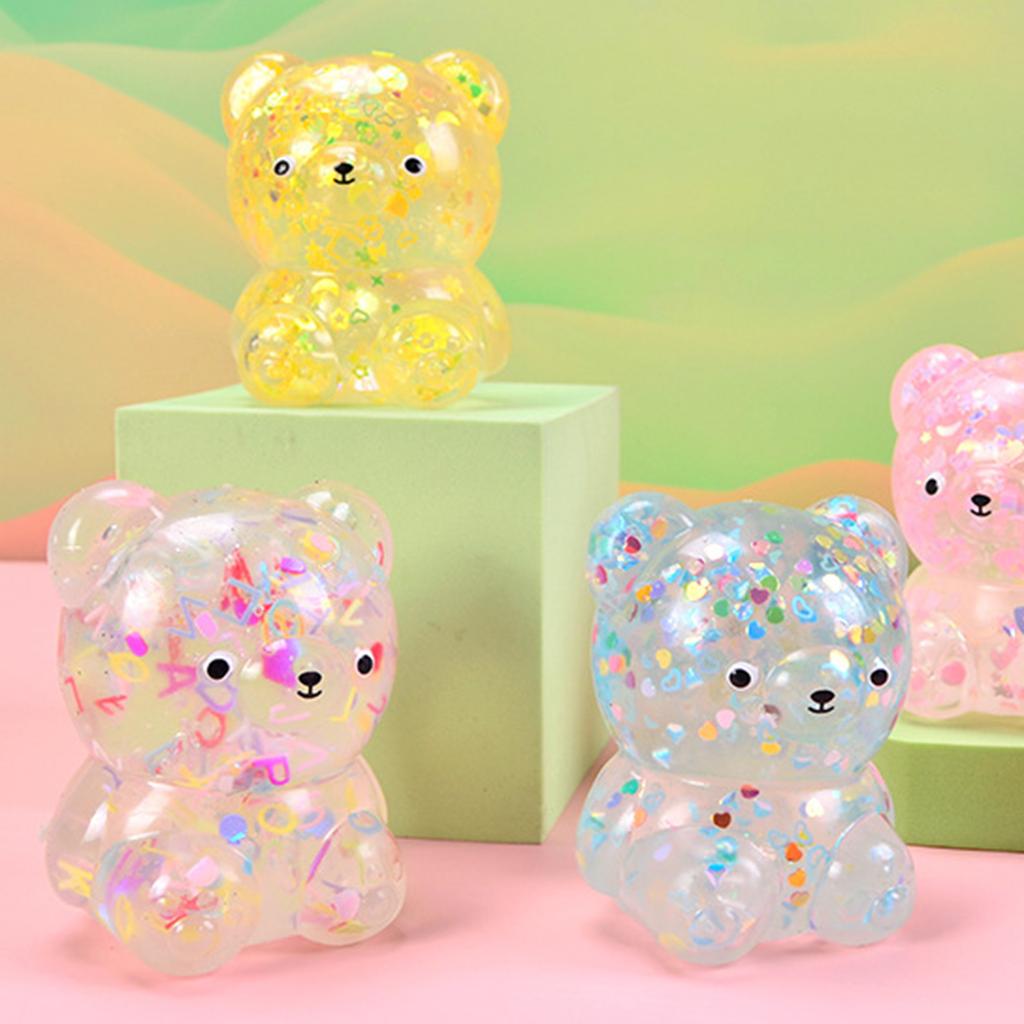 Игрушка Squeeze Fidgets TPR JellyBear Мягкие шарики для снятия стресса Игрушка для вечеринки Игрушка для снятия давления СДВГ Подарок детям