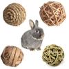 Woven Guinea Pigs Biting Gerbils Hamsters Pet Balls Chewing Ball Teeth Cleaning Toy Rabbit Toys