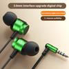 Metal Design Type C&3.5mm Wired Gamer Earphones 6D Stereo Sound Headsets Magnetic In-Ear Headphones For Samsung Handfree HD Call