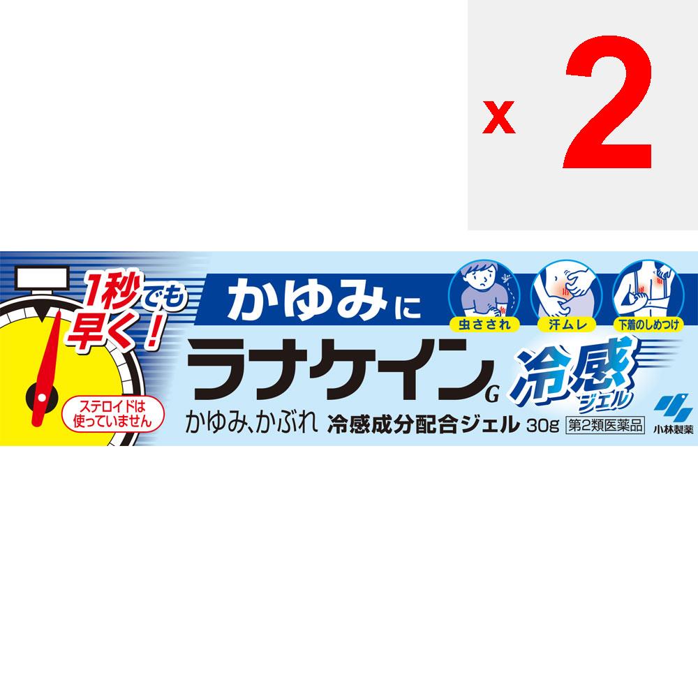 KOBAYASHI Pharmaceutical Ланакаин Холодный гель 30 г Нестероидные препараты Зуд, сыпь, экзема, укусы насекомых, дерматит, крапивница, потница, язвы, обморожение