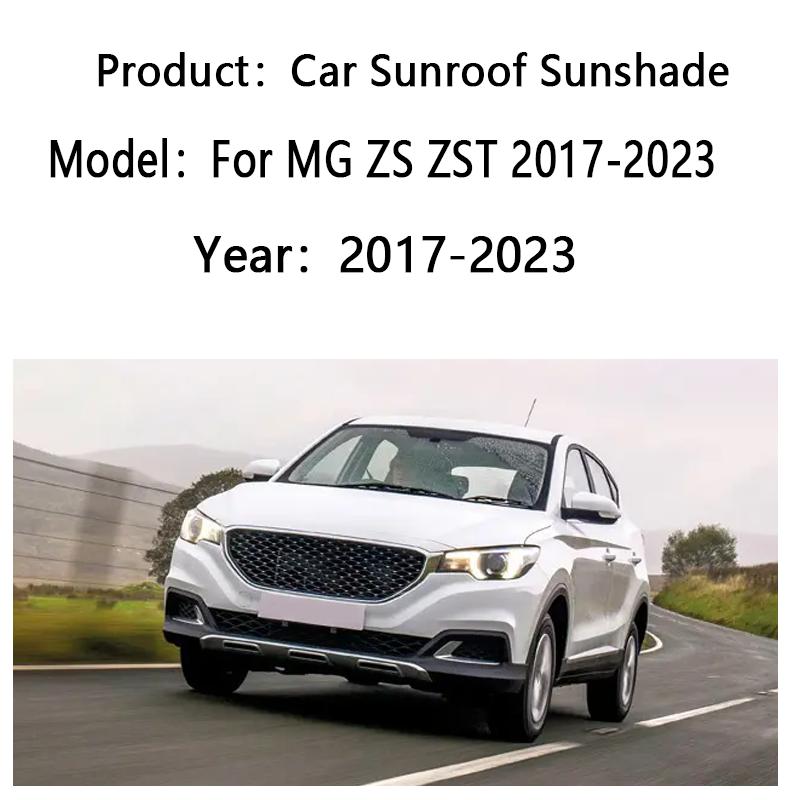 Автомобильный солнцезащитный козырек для MG ZS ZST 2017-2023 2022 Козырьки на люк Анти-УФ Электростатическая адсорбция Козырьки Защита от солнца Автоаксессуары