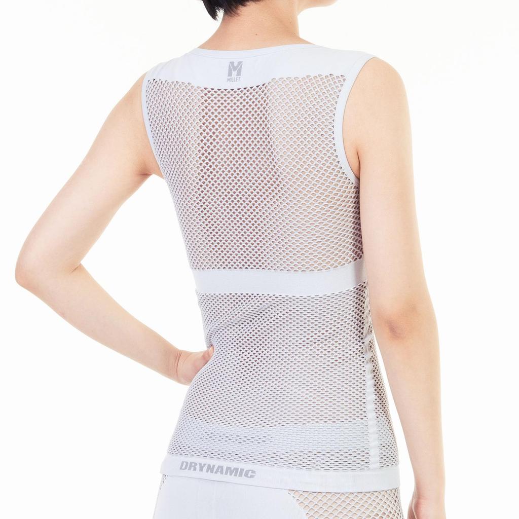 Майка сетчатая Millet Drynamic, размер женский, MIV01278, Черный-Noir (Новый логотип), АБ/М