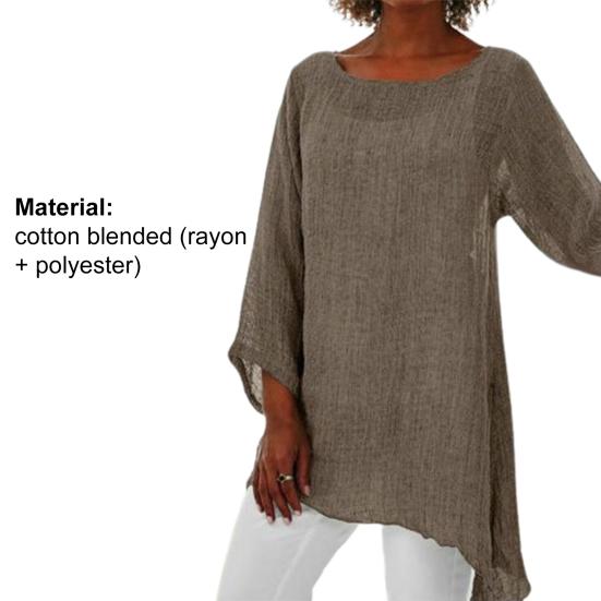 Удобная осенняя блузка, женская футболка с длинным рукавом, свободный топ