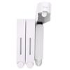 Wall Mount Shower Liquid Soap Dispenser Three Head Shampoo Dispensers for Hotel Bathroom