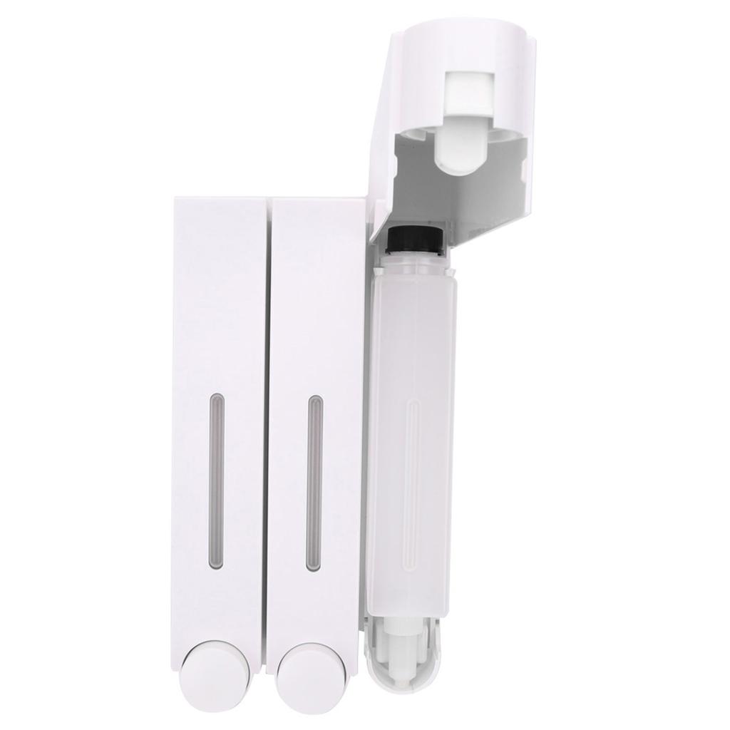 Wall Mount Shower Liquid Soap Dispenser Three Head Shampoo Dispensers for Hotel Bathroom