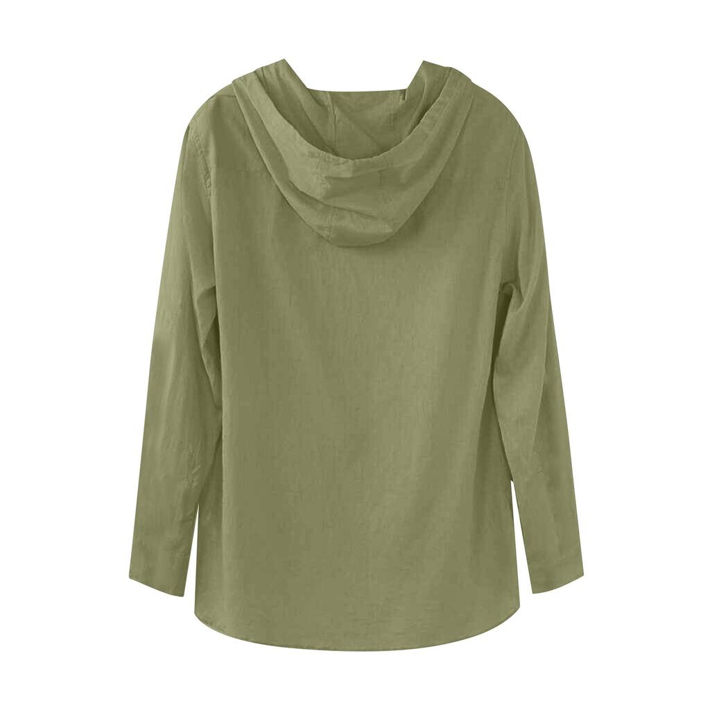 Осенне-зимний мужской однотонный хлопковый свитер с длинным рукавом из конопли, повседневный свитер с капюшоном