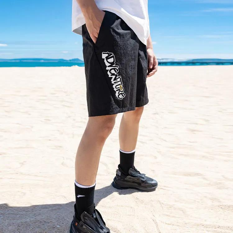 Anta Loose Fit Shorts Men's Black (Unisex) Casual Shorts 952228302 1