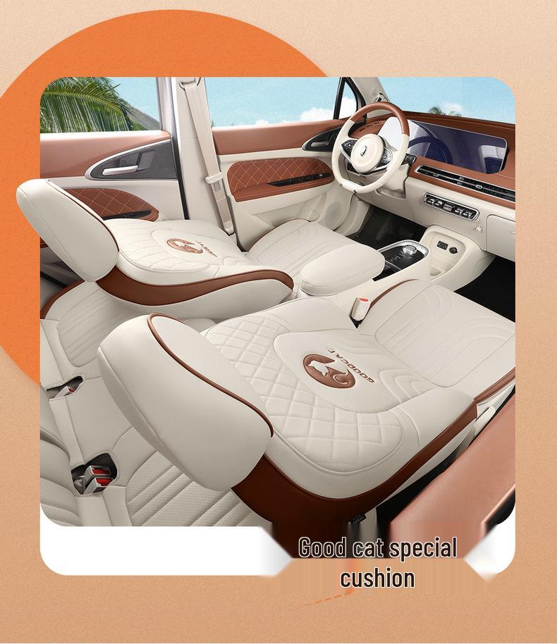 Совместимый чехол на сиденье для 2022 ORA Good Cat Morandi Edition Premium/Luxury