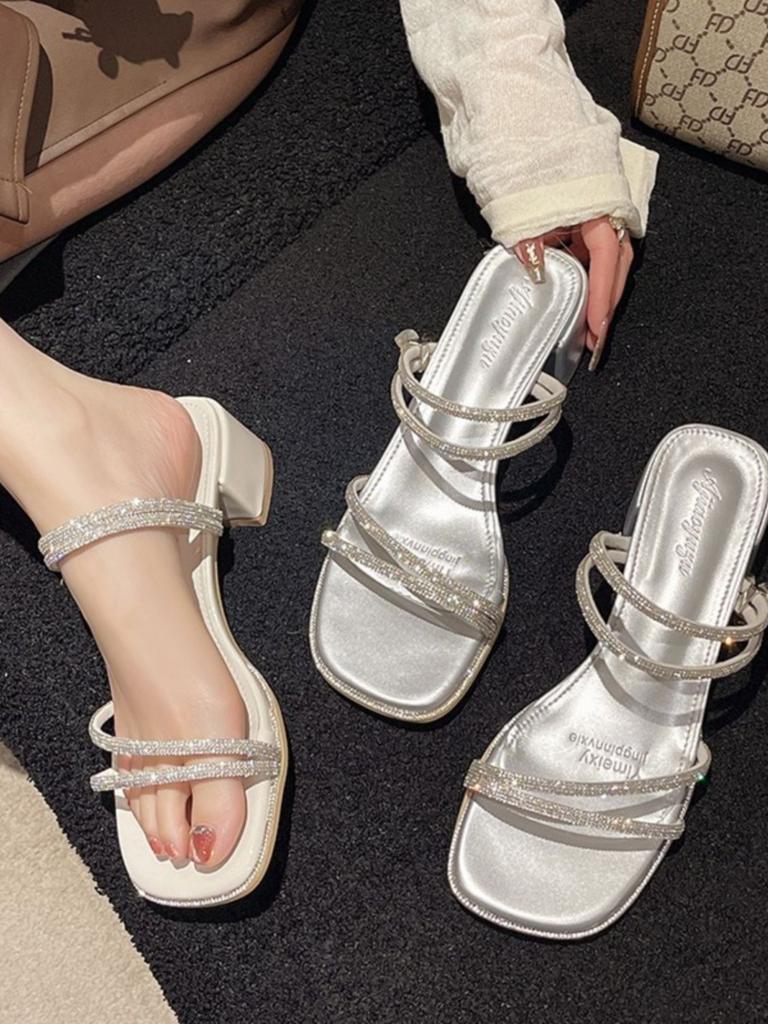 Туфли на высоком каблуке женская летняя одежда красивые босоножки на высоком каблуке женские летние туфли на толстом каблуке высокие каблуки женские 2025 новые модели