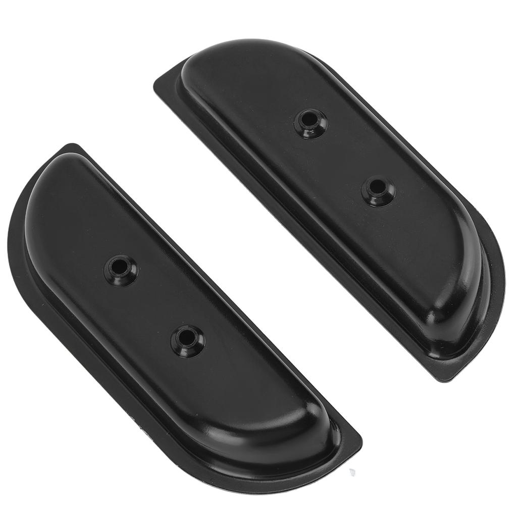 1pair Door Panel Arm Rest Cups Metal Cup Holder Replacement for Ford Truck F‑100 1973 to 1979 Black
