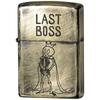 Зажигалка ZIPPO Золотая Потертый Финиш Забавная Гравировка Черепа Высота x Ширина x Глубина 2UDB-BOSS 5.5см 3.8см 1.3см