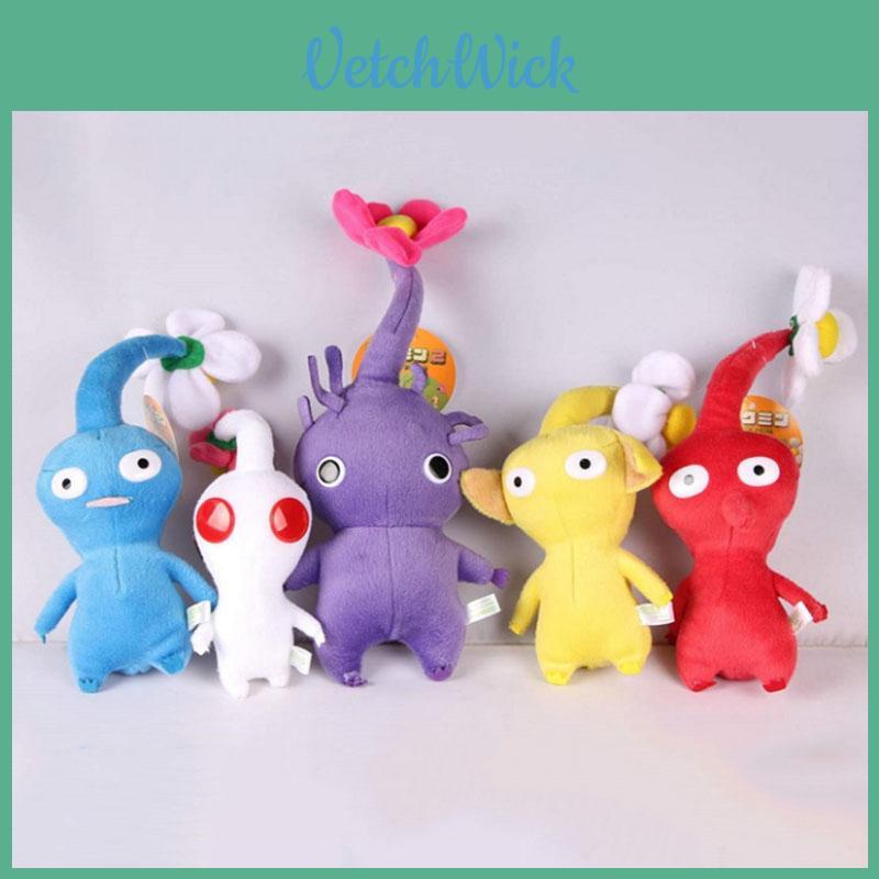 Charming Game Pikmin Plush Toy 15cm Delightful Soft Stuffed Doll For Collectors