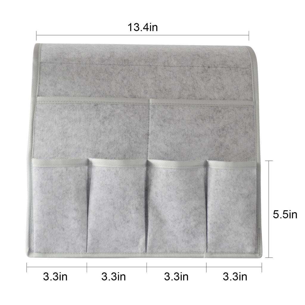 Бытовое кресло Caddy Felt Couch Recliner Подлокотник Органайзер для журналов, планшетов, сотовых телефонов, пультов дистанционного управления, подвесная сумка для хранения