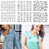 DIY Stitching Embroidery Paper Handmade Embroidery Crafts Stick Pattern Stabilizers  Beginners