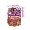 32 шт. Товары для вечеринки Monster High, включая баннер, топперы для торта, воздушные шары