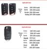 Skoda Octavia, Superb, Karoq, Kodiaq GT Key Case Metal Shell