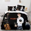 Комплект постельного белья Death Note Single Twin Full Queen King Size Bed Set Adult Kids Bedroom Duvet cover Sets 3D Print Anime Death Note A