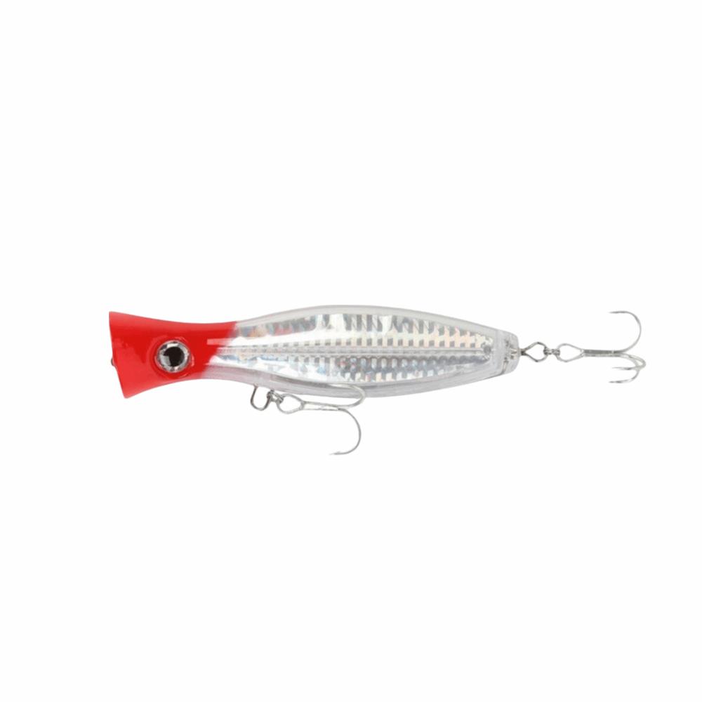 4PCS with 3D Eyes Top Water Popper Lure 12cm 43g Large Popper Seal Lure Freshwater Fishing