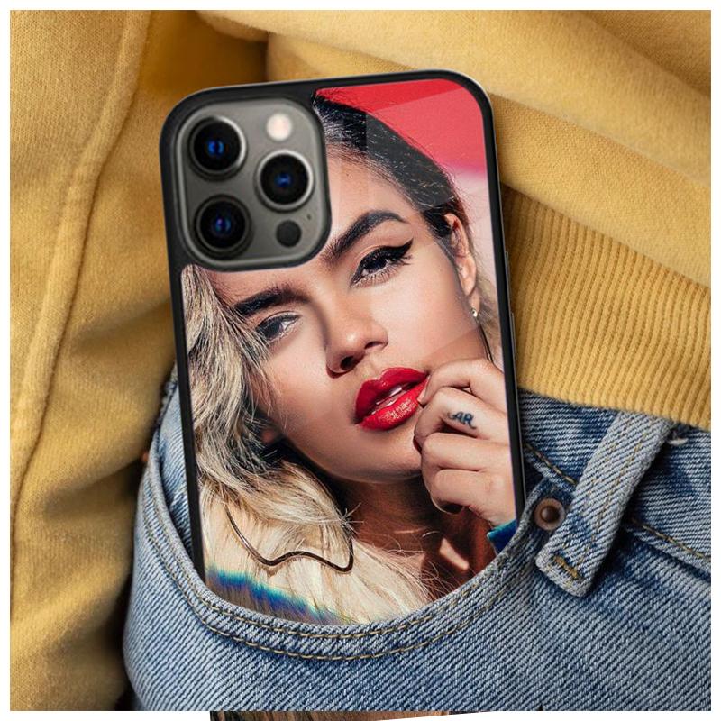 Hot KAROL G Soft Phone Case for iPhone 17 Air 16e Pro max 15 Pro 13 14 Plus 11 12 MagSafe Magnetic Coque